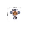 Elitex Training Rubber Patch with Velcro – Gym Rat –