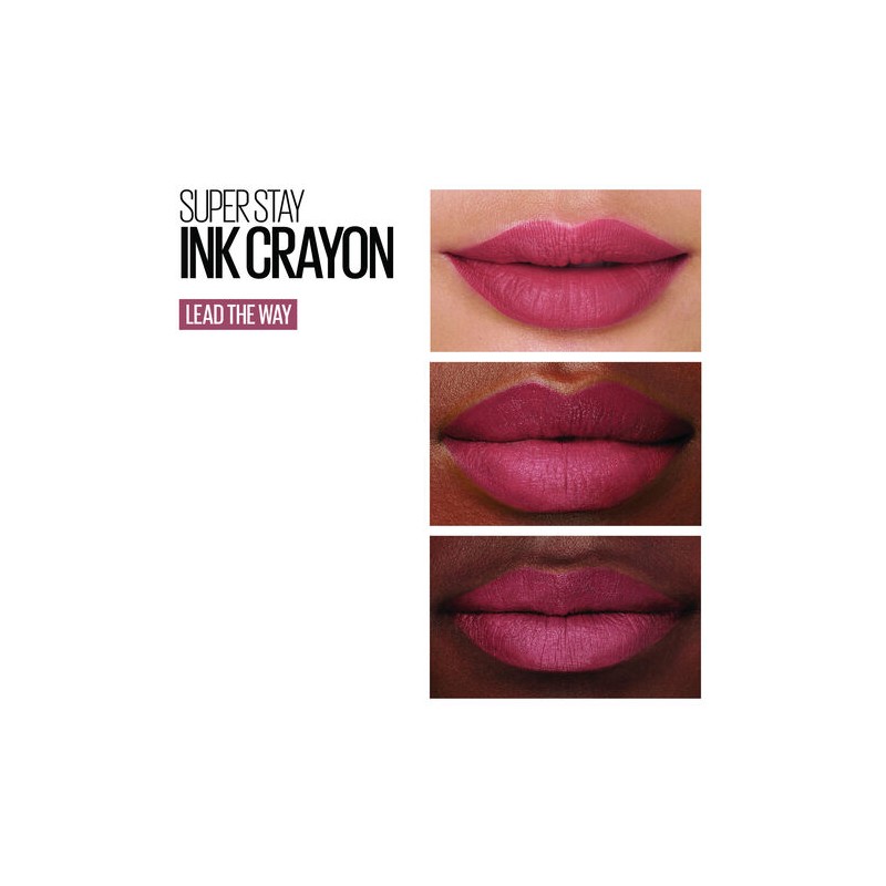 Maybelline SuperStay Ink Crayon Lipstick Lead The Way