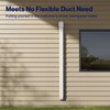 Della 3" 11 Ft Mini Split Line Set Cover, Decorative