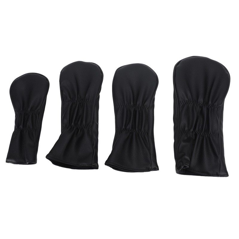 4Pcs Skull Golf Club Head Covers Golf Club Headcovers Colorful