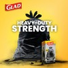 Glad Large 30 Gallon Trash Bags, Unscented Heavy Duty Garbage