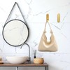Mayoii 4pcs Foldable Wall Hooks, Flip Down Hook for Hanging