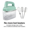 Hamilton Beach Vintage-Style 5-Speed Electric Hand Mixer, Powerful 1.3 Amp