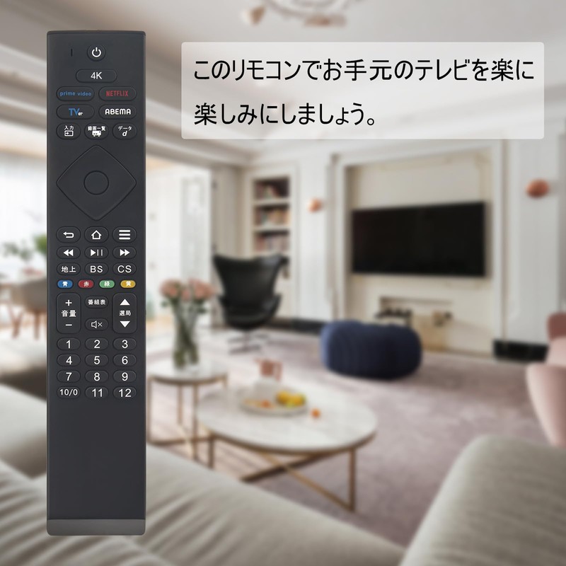 WINFLIKE Replacement Remote Control FRM-200TVS FRM-201TV Compatible with FUNAI LCD