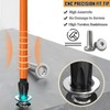 Oiieco 13 Pcs Long Torx Bit Set for Impact Driver,