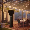 EAST OAK Patio Heater Covers with 300D Oxford Fabric, Zipper,