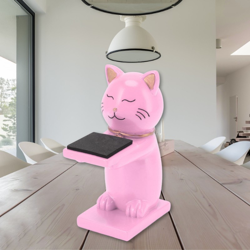 Watch Display Stand Cat Figurine Resin Watch Holder Decoration Storage