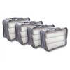 Rolling Nomad 4 Set Large Packing Cubes for Suitcases, Travel,