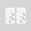 Oottati Small Cute Temporary Tattoo Sticker Set of 2 -