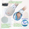 WASHINBED Dementia Restraint Gloves with Colorful Patterns-2 PCS- Reusable,Comfortable and