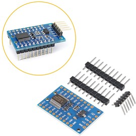 Youmile 2pcs PCF8575 Expansion Module I2C I/O Expansion Shield Module to 16 IO Module with 16 Bit SMBus I/O Port Dupont Cable for Arduino UNO R3