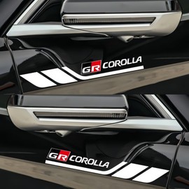 Applicable Corolla Fender Sticker for Cars, Waterproof, Heat Resistant, Easy Installation, Scratch Hide, Emblem Decal, Sticker Rear Fender, Door, Side, Glass, Side Skirt, Compatible with DIY