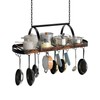 CHOEZON Hanging Pot Rack, Pot Hanger for Kitchen, Ceiling Mounted