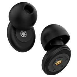 XIAOLANG Noise Reducing Earplugs, 6 Silicone Earplug Tips in Loop Ear Plugs, Easy to Wear, 25-35 db Noise Reduction, Silicone Ear Plugs for Work, Sleep, Reading and Concert Hearing Protection