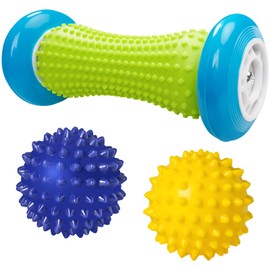 Bola de Masaje, Pelota para Masaje Tejido Profundo, Roller Espigado Masaje (Massage Balls 3 set)
