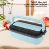 304 Stainless Steel Bento Box Adult Lunch Box Single Layer