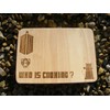 Doctor Who Dr Dalek Wood Chopping Cheese Board Gift Present