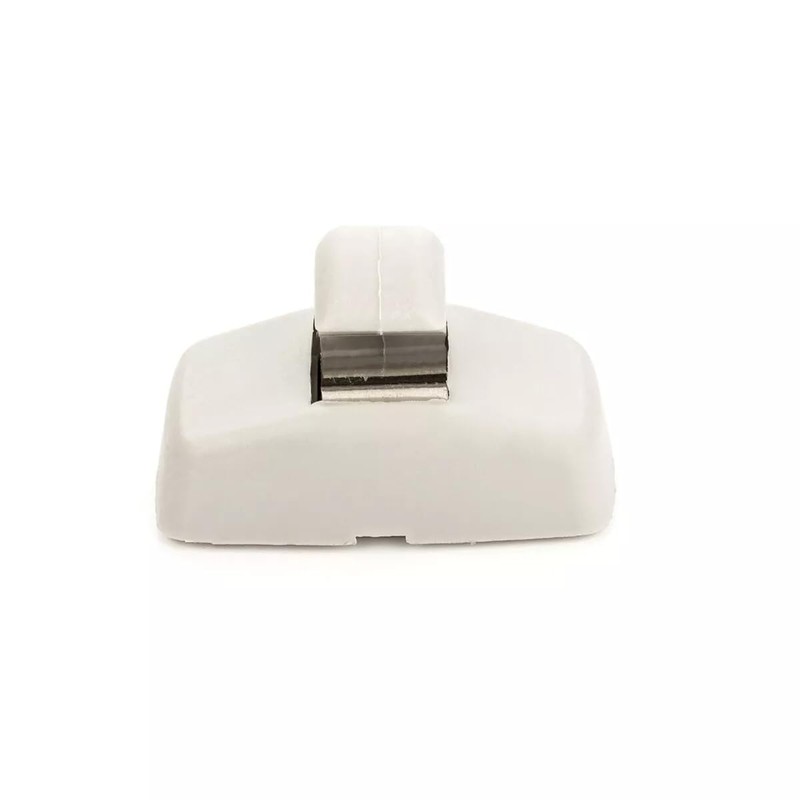 Easy Link 2x Sun Visor Holder Clip Grey Compatible with