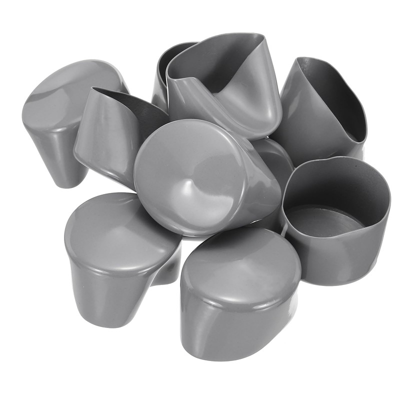 sourcing map 10pcs Rubber End Caps 65mm(2.6 Inch) ID Vinyl