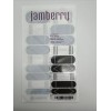 Jamberry Nail Wraps Inferno Full Sheet (black French Tip/ Mixed