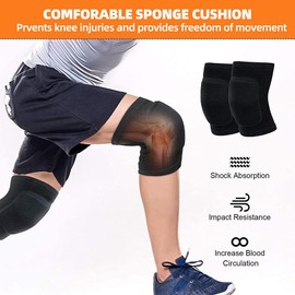 1 Pair Children's Knee Pads, Knee Pads, Dance, Volleyball Knee Pads, Children, Soft Knee Pads with Thickened Pad Guard, Knee Pads, Children's Knee Sleeves for Dancing, Volleyball, Sports