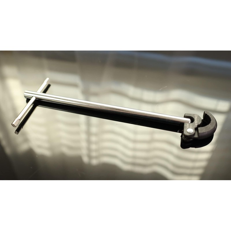 Edward Tools Adjustable Basin Wrench for Sink Faucet Installation and