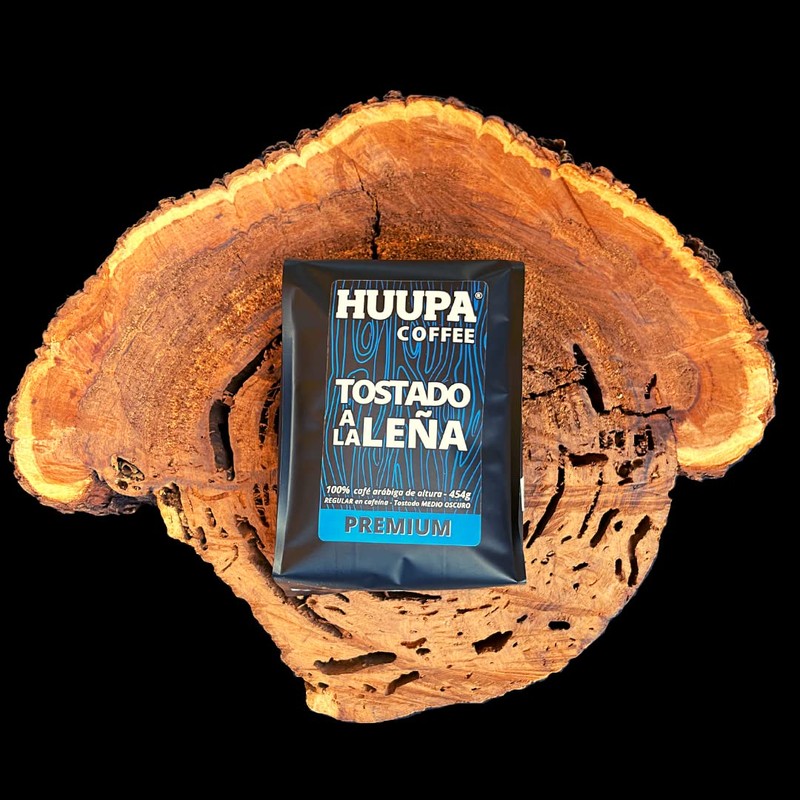 Café Tostado a la leña, Tueste Medio - Oscuro, Grano