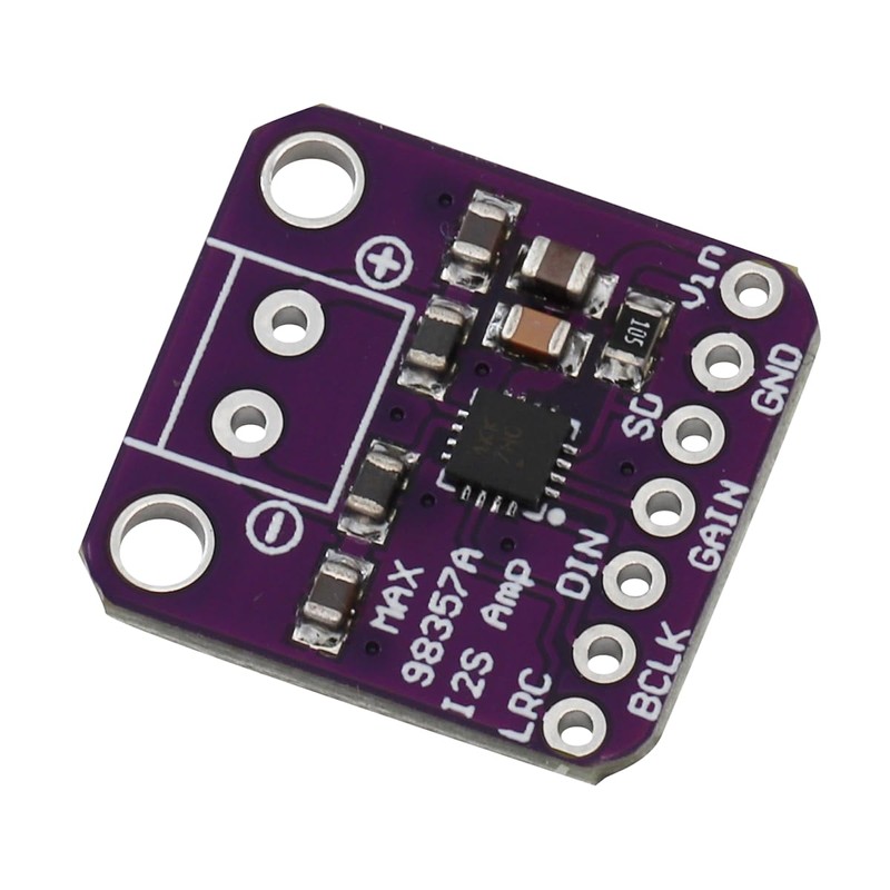 Heevhas MAX98357 Audio Power Amplifier Module I2S Class D Filterless