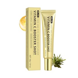 Vitamin C Booster Shot Serum, Vitamin C Wrinkle Glowing Essence Cream, Brightening, Moisturizing Glow Toner, Improves Skin Tone  Smoothness (1PC)     
