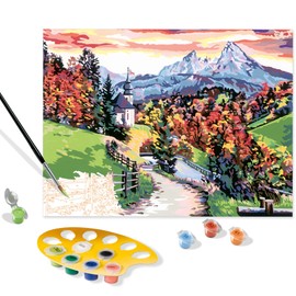 Ravensburger CreArt Beautiful Bavaria Paint by Numbers Kit for Adults - Painting Arts and Crafts for Ages 14 and Up