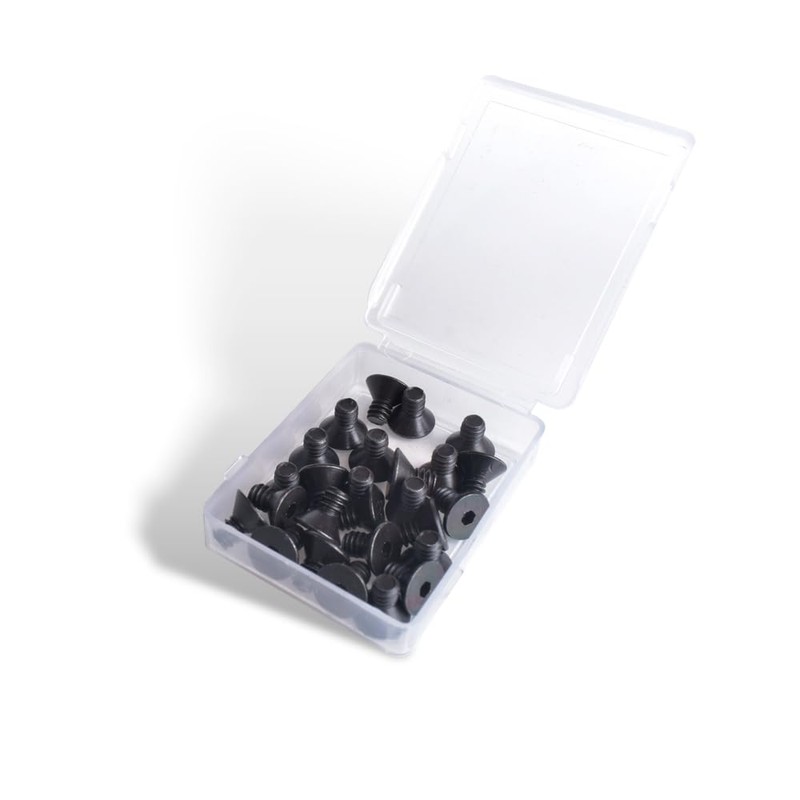 YOUFEN #6-32 X 1/4" Flat Head Socket Cap Screws 10.9