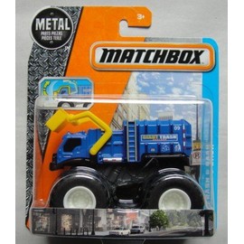 MATCHBOX BLUE TRASH & BASH