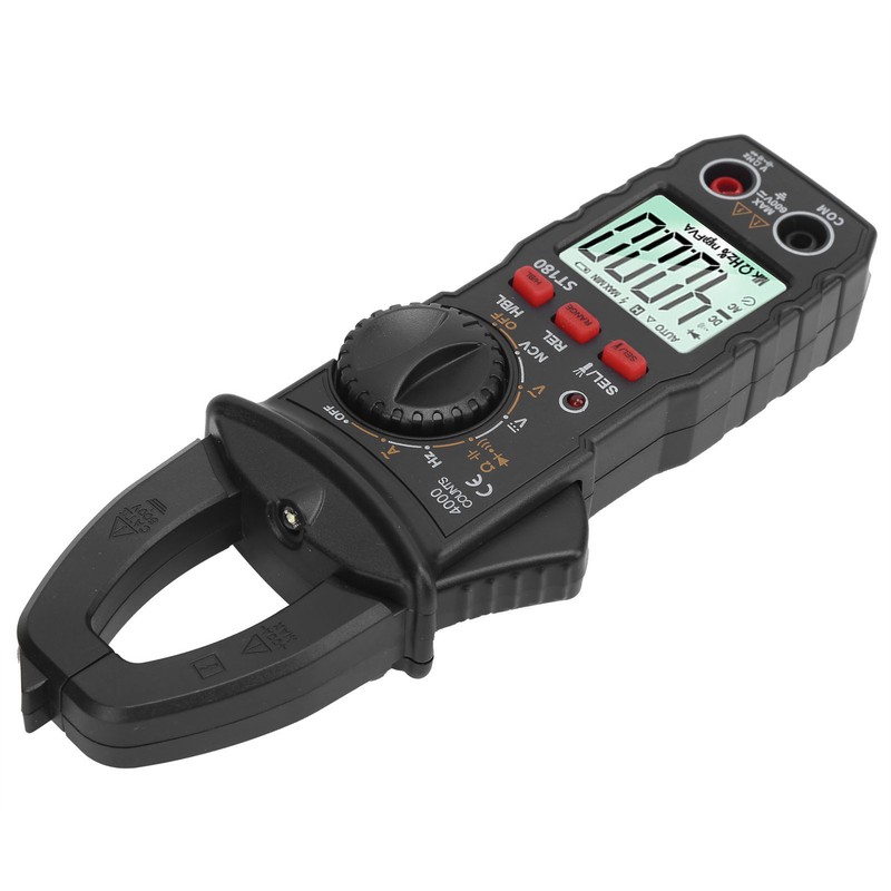 ST180 Digital Clamp Multimeter AC/DC Voltage Meter Automatic Clamp Tester