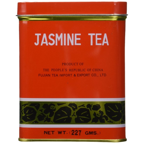 Sunflower Jasmine Tea 0.5LB (227g) Red Tin