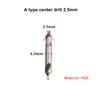 Centre Drill Set, 6 Pieces, 60 Degree Triton Stainless Steel