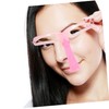 Beavorty 6 Sets Eyebrow Aid Pro Tools Eyebrow Shaping Template
