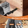 6 Pack Titanium Multi Tool Blades Extra-Long Reach Oscillating Saw
