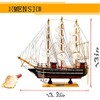 Lizipai Handmade Crafts Sailing Ocean Theme Smooth Sailing Model Mediterranean