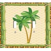 Bamboo Green Palms Double Toggle Switchplate - Switch Plate Cover