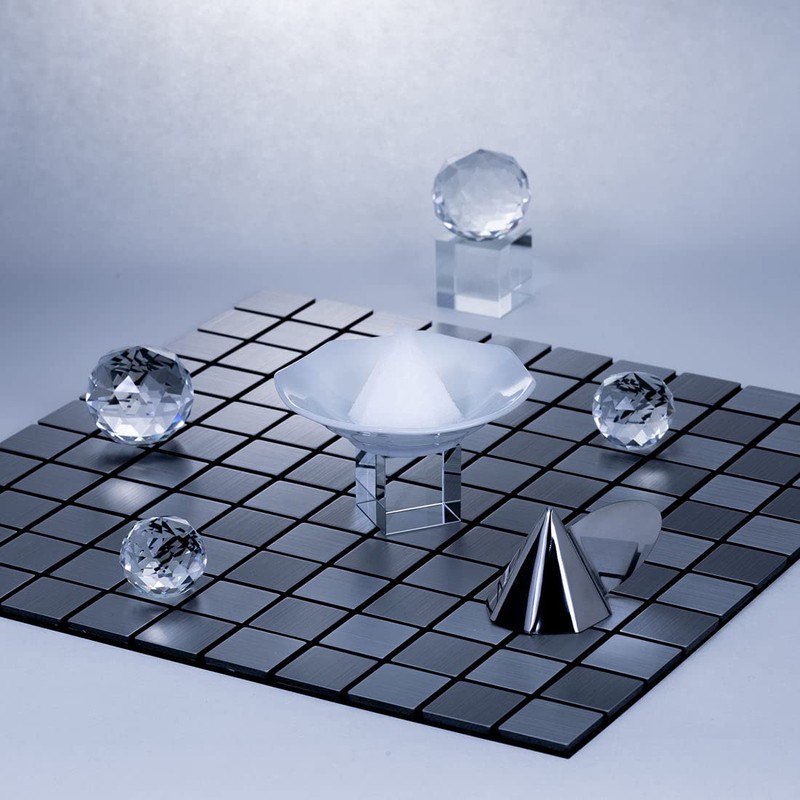 CERAMIC Arte Salt Set (2 White Octagonal Salt Plates, Octagonal