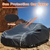 Coverado 6 Layers Car Cover Waterproof All Weather, Soft Cotton