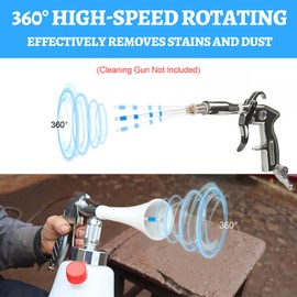 Maintenance Rebuild Kit for Tornador Parts Z-010 and Blow Out Tool Z-014 for Tornador Car Cleaning Gun and Tornador Air Blow Out Tool, Car Detailing Tools (1 Set)