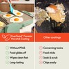 Bella 10"x 20" Ceramic Fold-n-Store Dual Temp Griddle, Fits-anywhere™ Kitchenware,