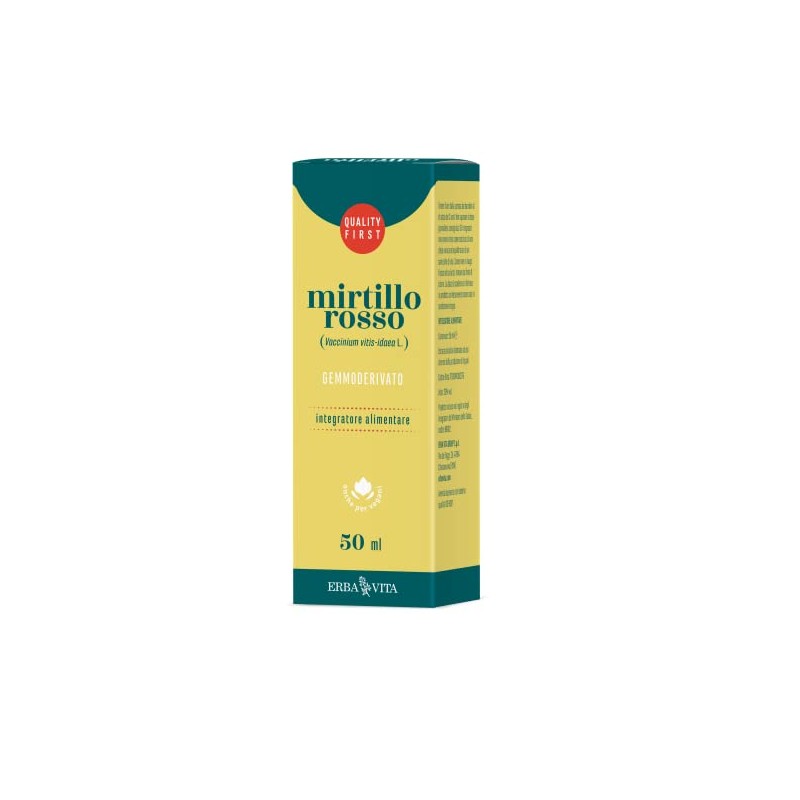 Erba Vita Gemmoderivato Mirtillo Rosso - 50 ml