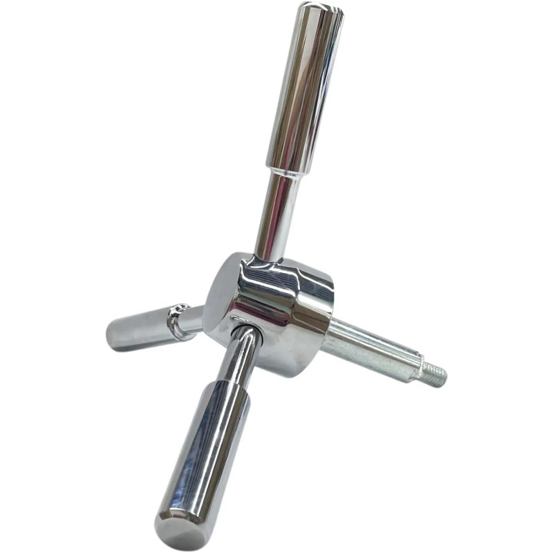 MOUNT 3 Spoke Gun Safe Handle Replacement, Black Heavy-Duty Handle