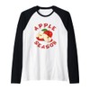 Apple Picking Season Farm Fresh Farmer Apple Orchard Harvest Raglan