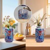 3D Puzzle Flower Vase 162 Pieces Plastic Flower Vase for