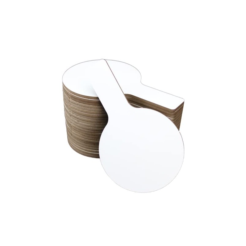 Flipside Products Mini Dry Erase Answer Paddles, Auction, Handheld Whiteboard,