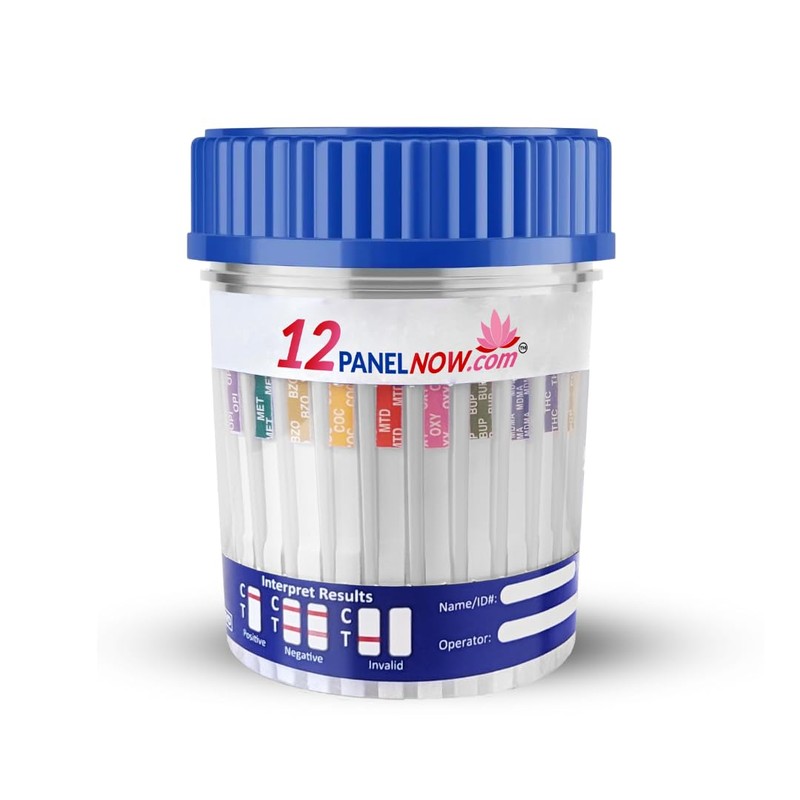12 Panel Now [25 Pack] 12 Panel Rapid Test Kit,