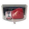 Generic Boxing Glove Display Case Curved Horizontal Actrylic Wall Mounting